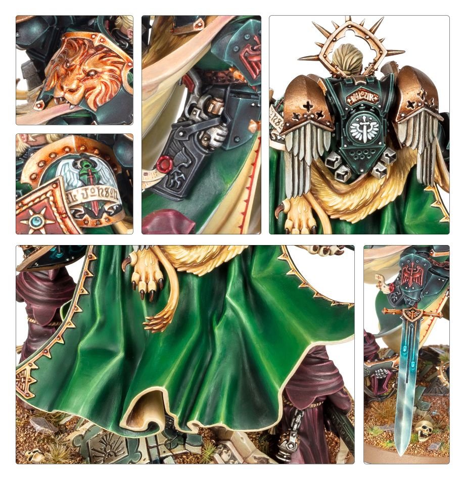 Warhammer 40k - Dark Angels Lion El'Jonson