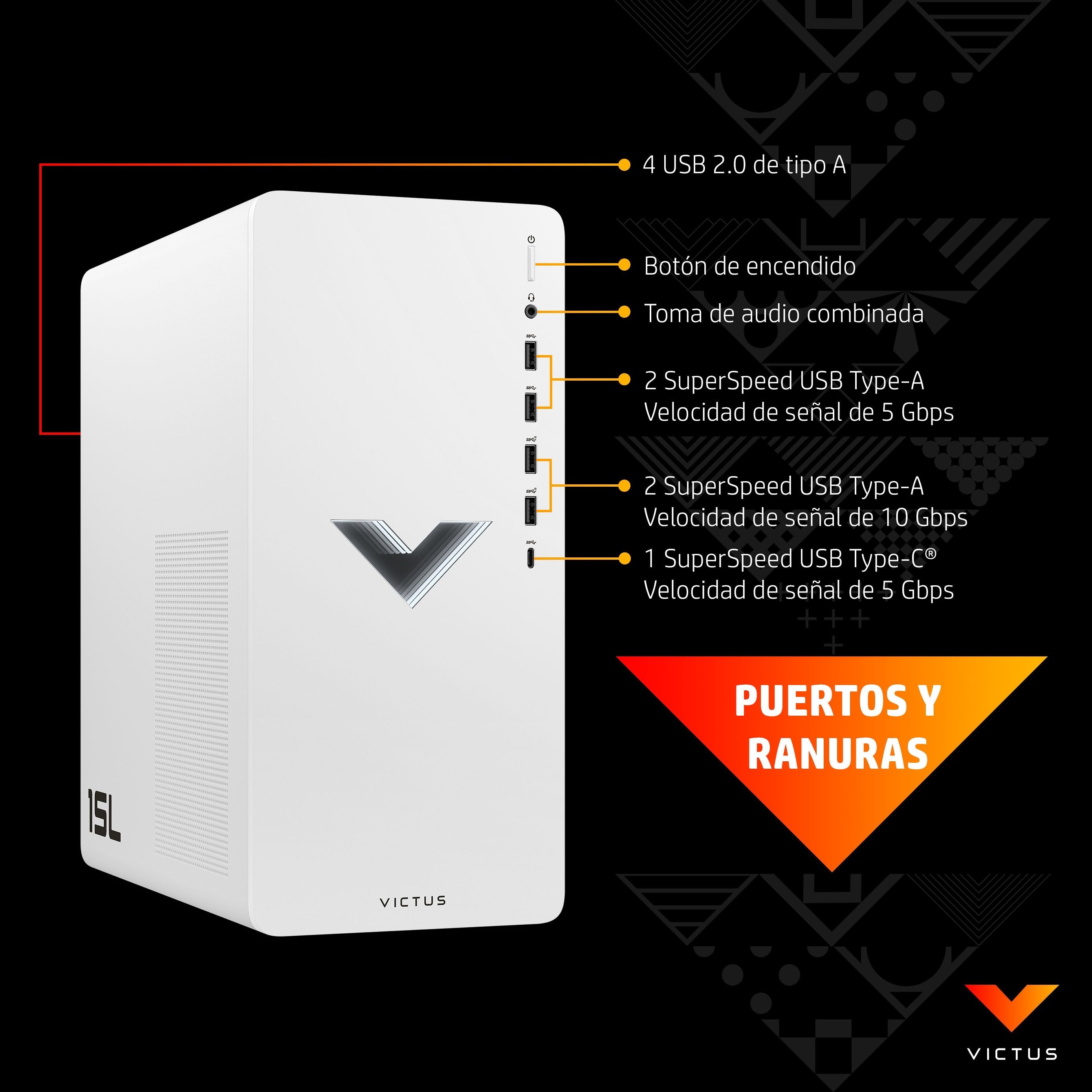 Victus By Hp 0157ns Pc I5-12400f 16gb 512gb Ssd Windows 11 Home Geforce Rtx 3050