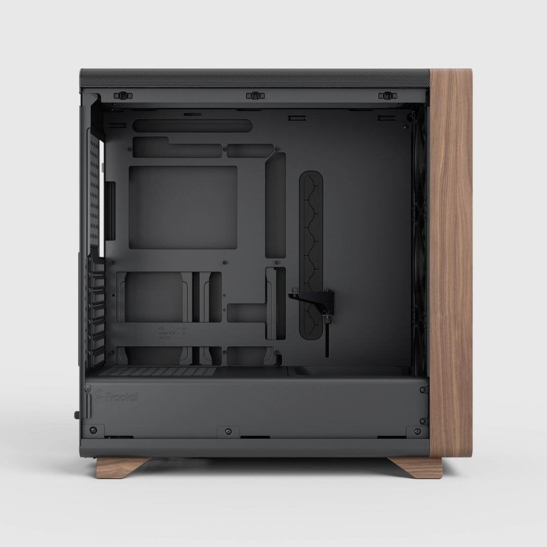 Caja Pc Fractal Design Summit Negro Solid (Negro Madera) Fd-C-Sum1a-03