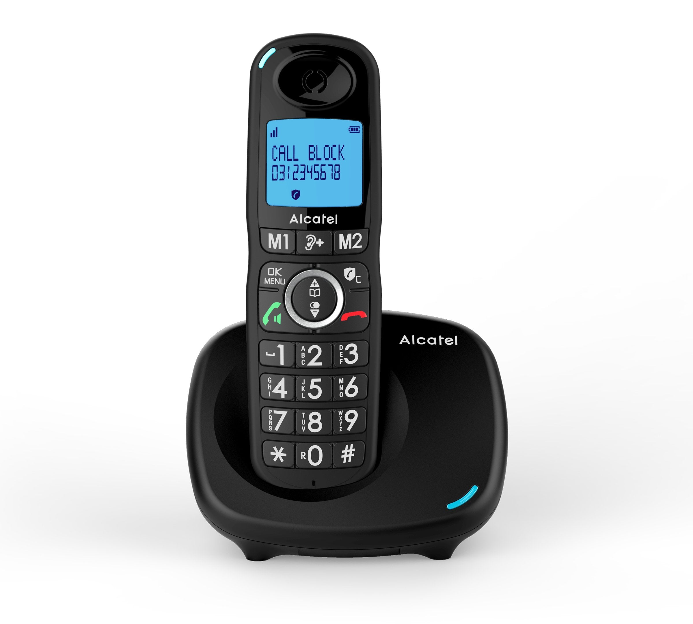 Telefono Inalambrico Alcatel Xl535 Call Block Black