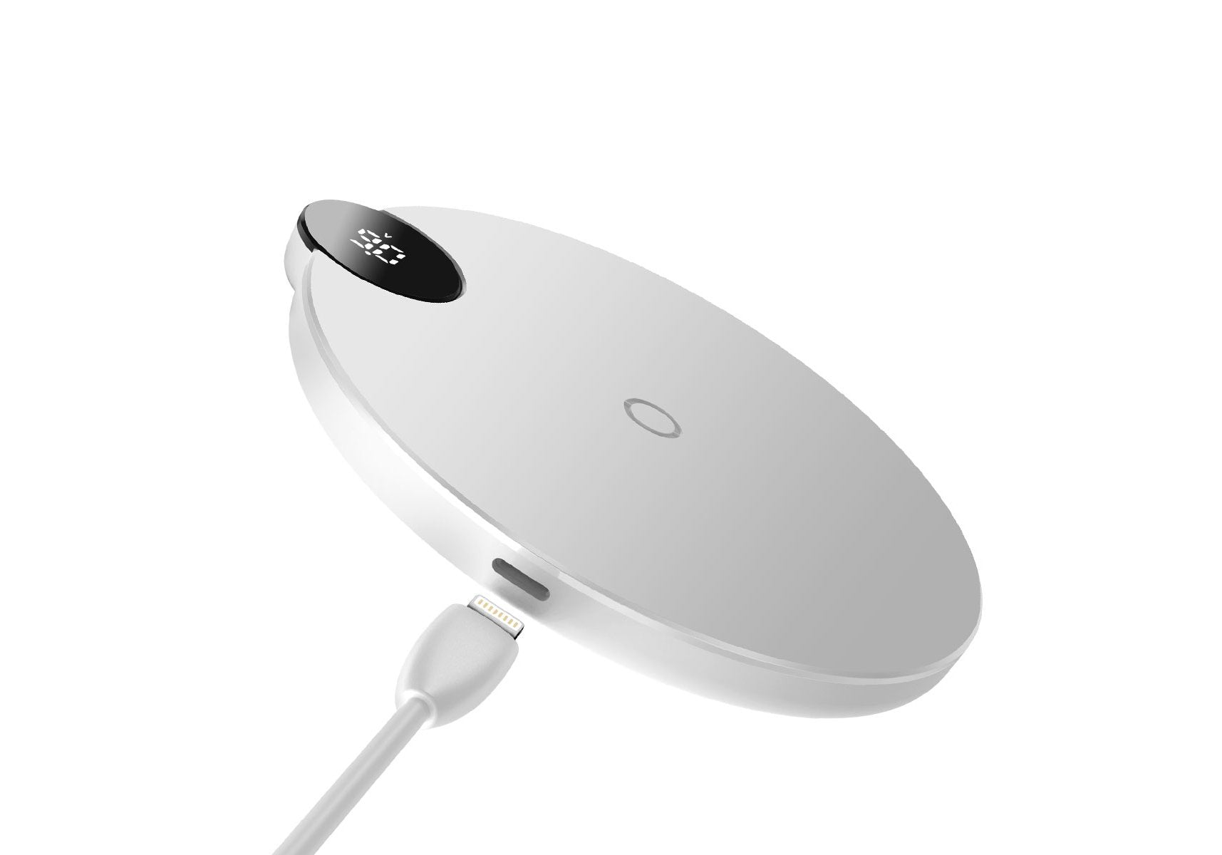 EAN 6953156281493 - Baseus WXSX-02 cargador de dispositivo móvil Teléfono móvil Blanco Lightning Cargador inalámbrico Interio imagen 2