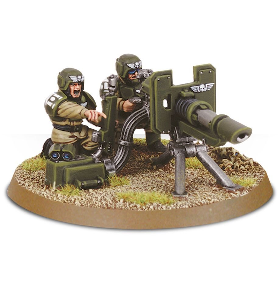 Warhammer 40k - Astra Militarum Cadian Heavy Weapon Squad (2023)