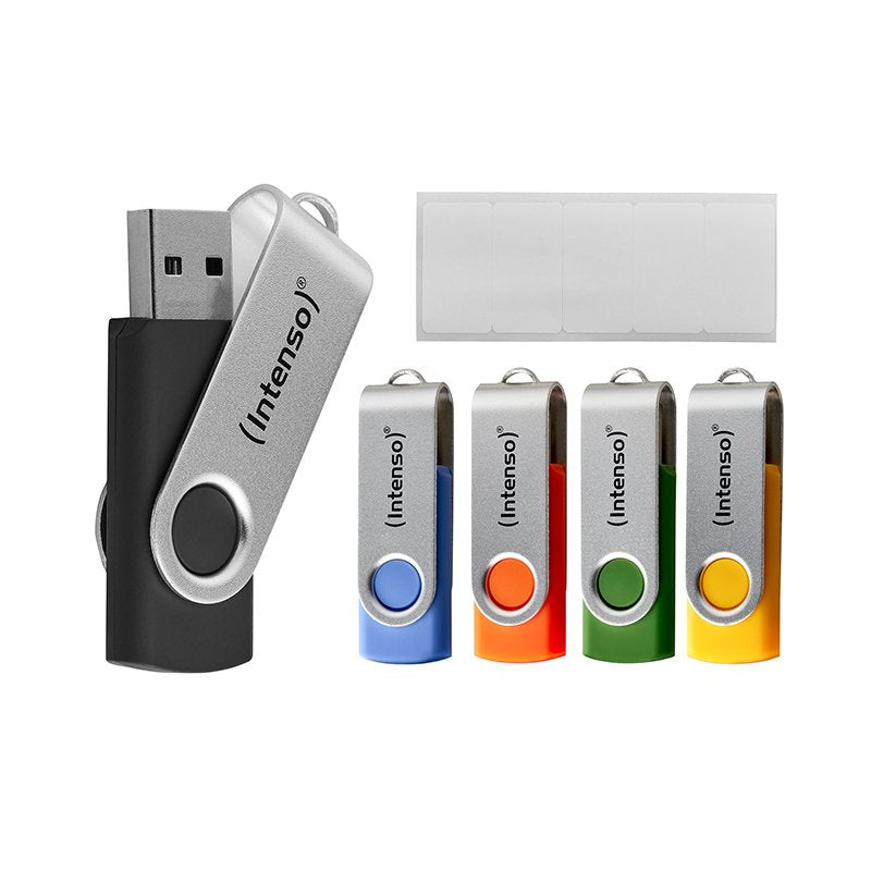 Intenso Office Line         32gb Usb Stick 3.2  Multipack X5 Bunt