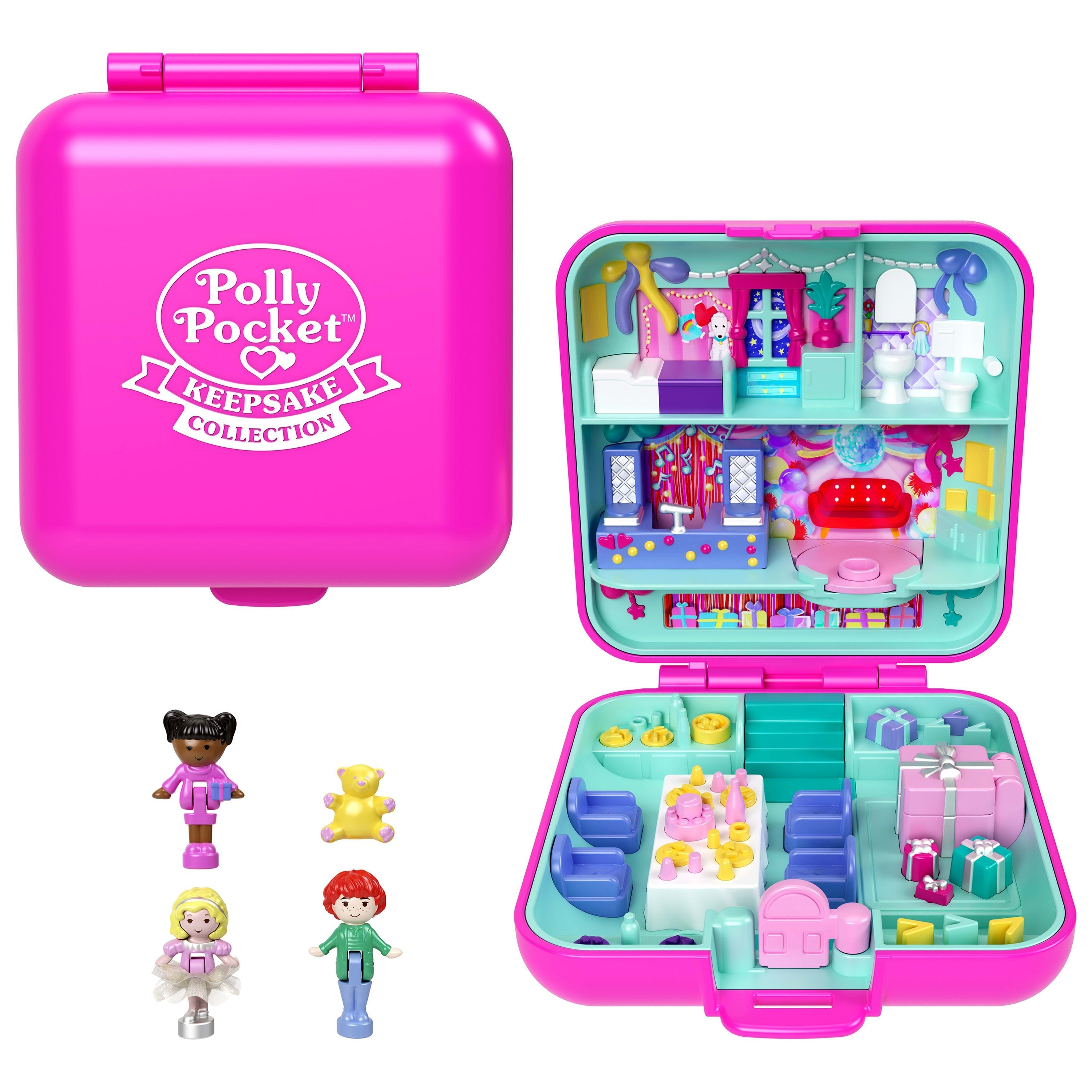 Zestaw Figurek Polly Pocket Collector Nostalgia Mattel 80-Lecie