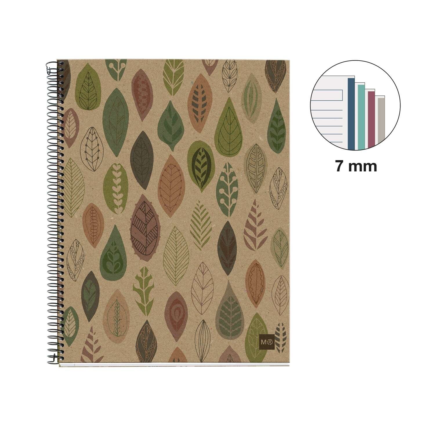 Miquelrius Notizblock Ecoleaves Recycle A4 80 Blatt (Speditionsversand)