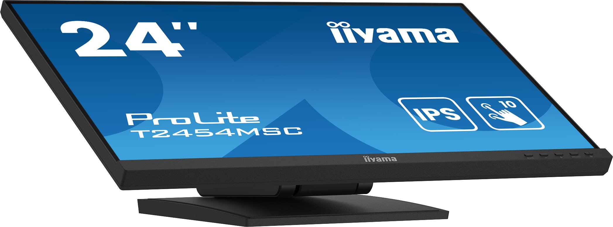 Monitor  Iiyama 23,8" T2454msc-B2ag 16:9 M-Touch Hdmi+Usb