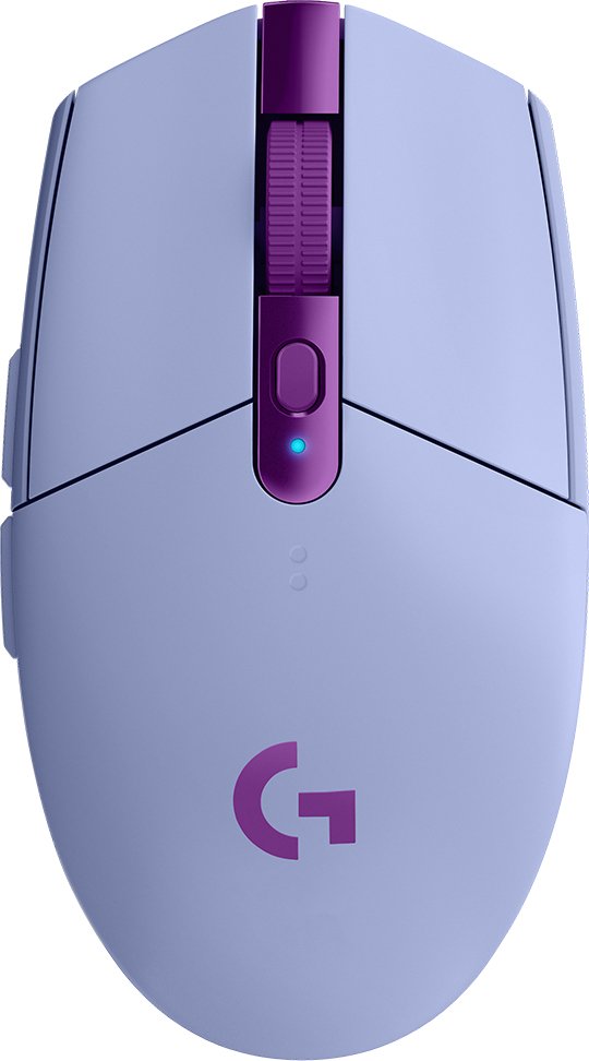 Logitech G305 Lightspeed Raton Inalambrico Usb 12000dpi - 5 Botones Programables - Uso Diestro - Color Violeta
