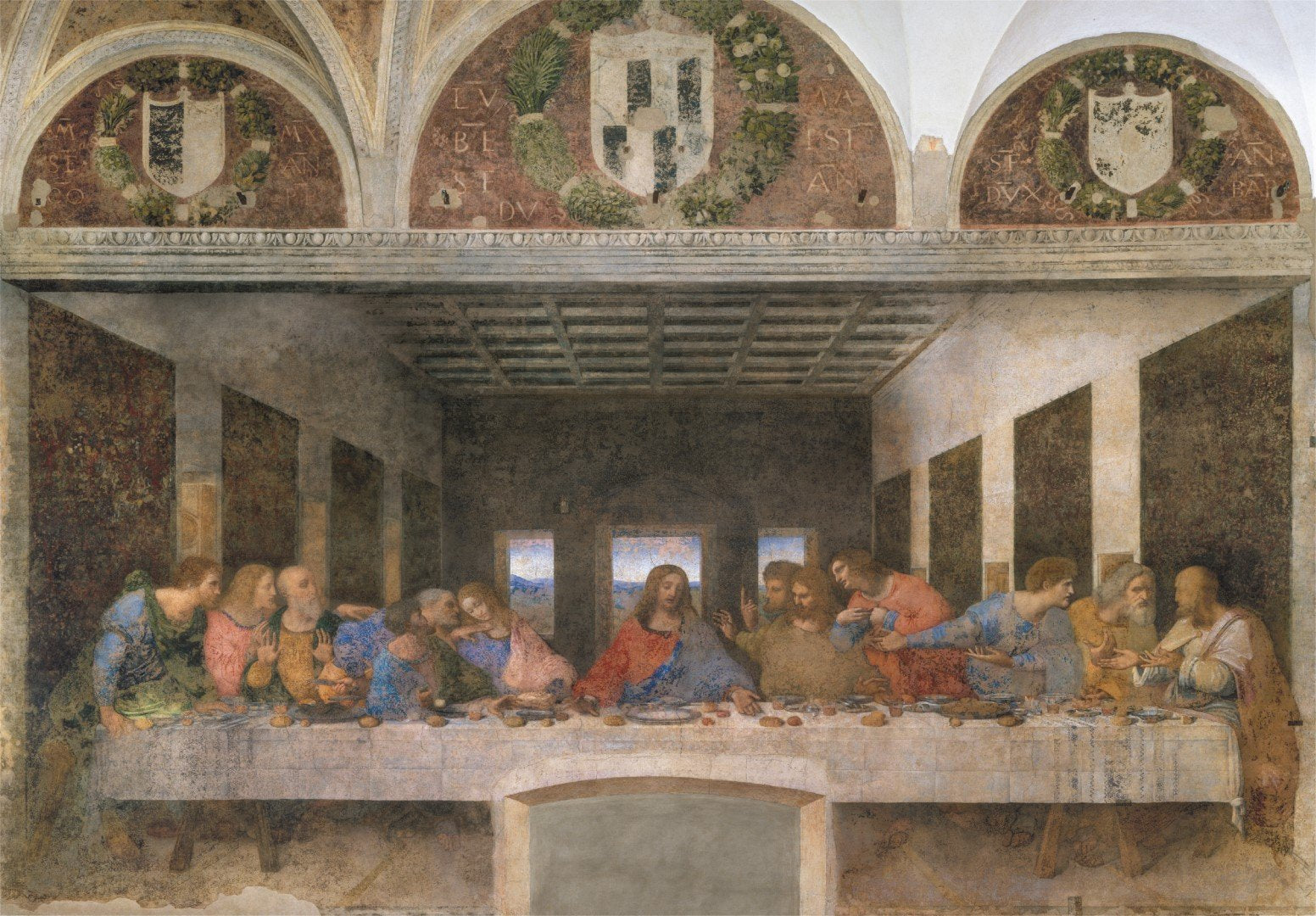 Puzzle The Last Supper Leonardo Museum 1000pzs