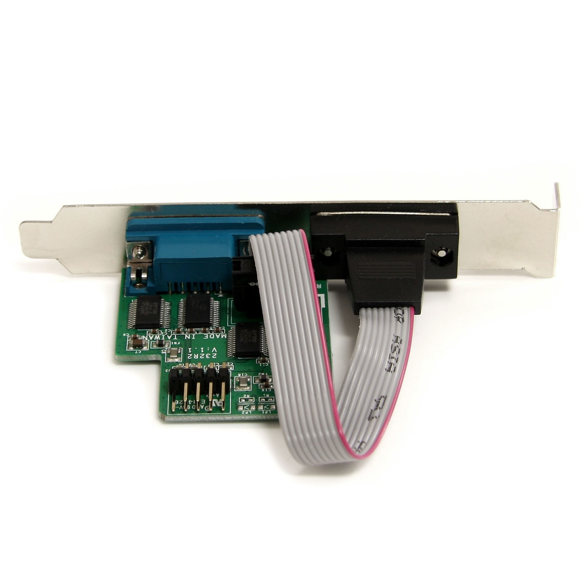 Startech.Com Adaptador Bracket De Placa Base Interna Usb A 2 Puertos Serie - Db9 Rs232