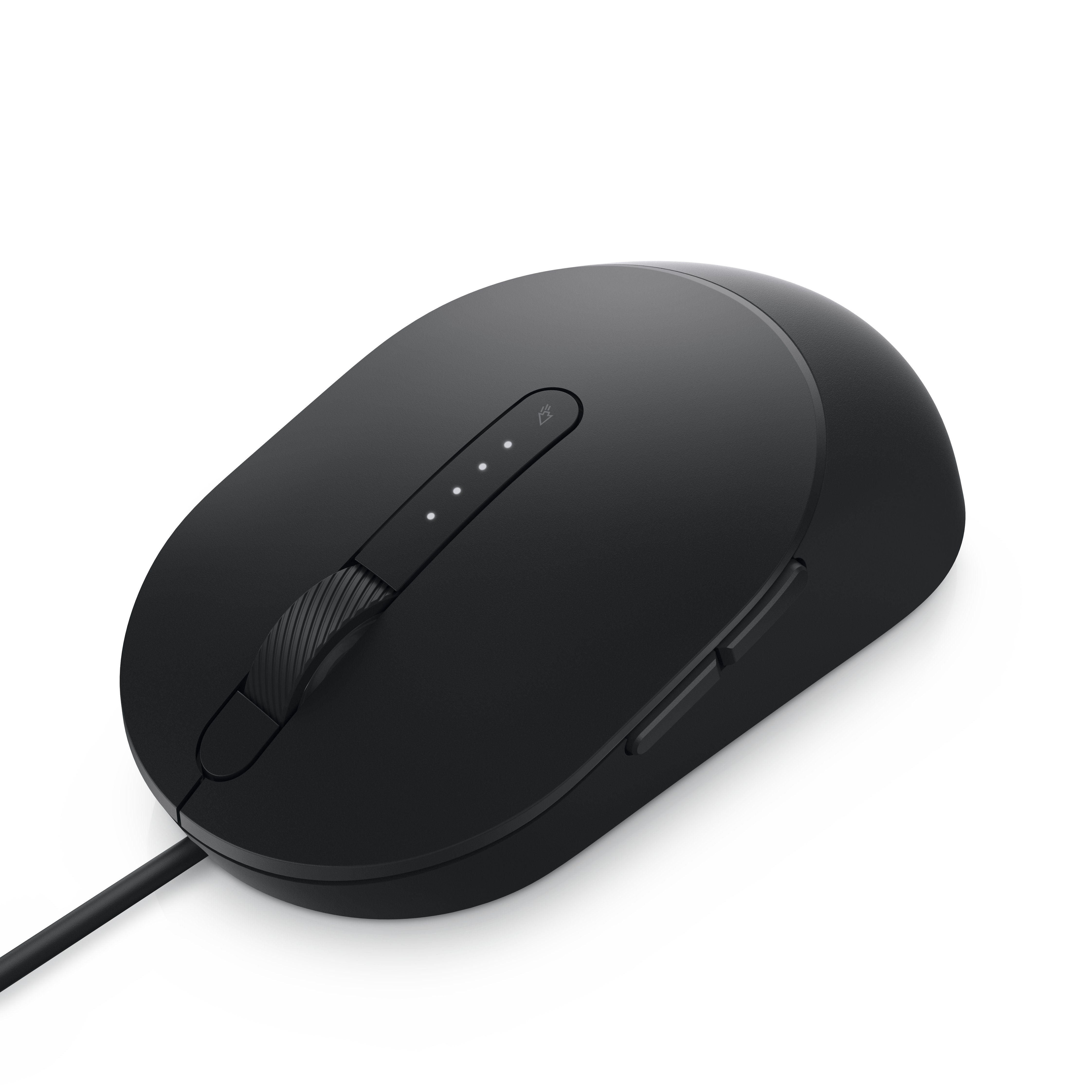 Dell Raton Con Cable Laser - Ms3220, Negro