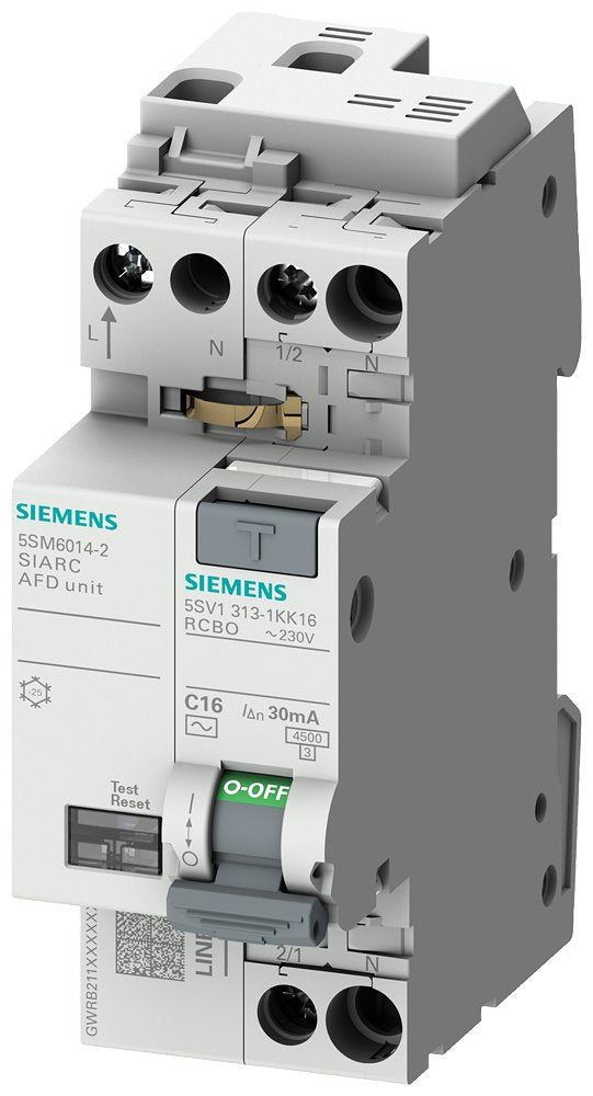 Siemens Fi Ls Kompakt 6ka 5sv1316-7kk16 Typ A 30ma C16 1te