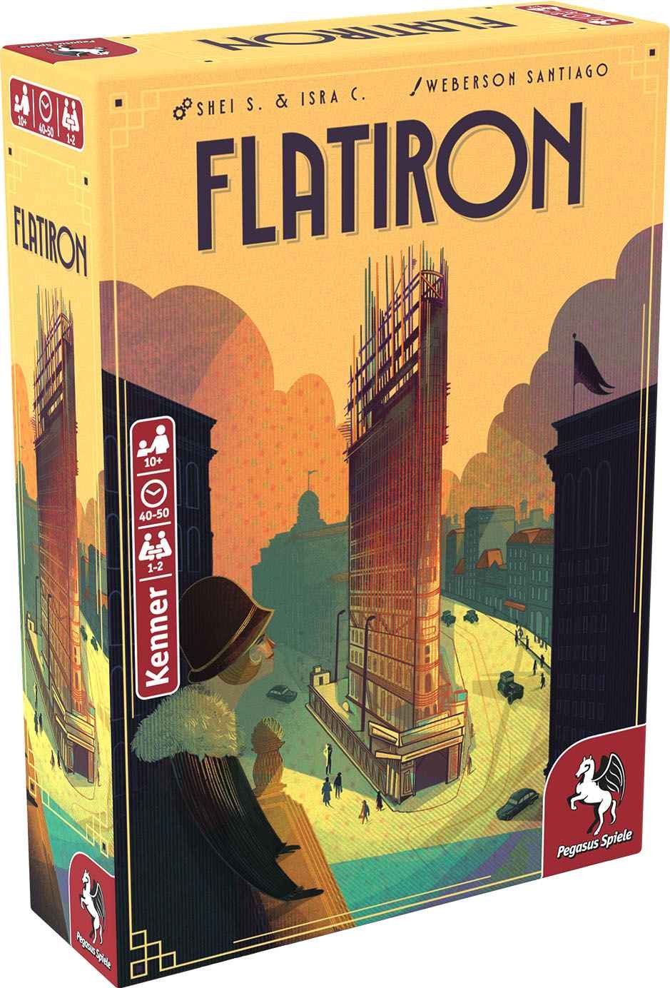 EAN 4250231741531 - Pegasus Flatiron 50 min Juego de mesa imagen 1