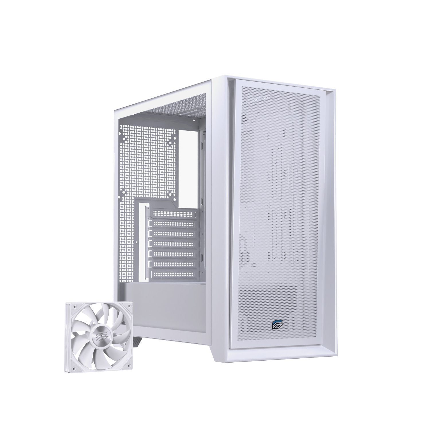 EAN 6977277360110 - Einarex EXCS-PL-600C-W carcasa de ordenador Midi Tower Blanco imagen 2