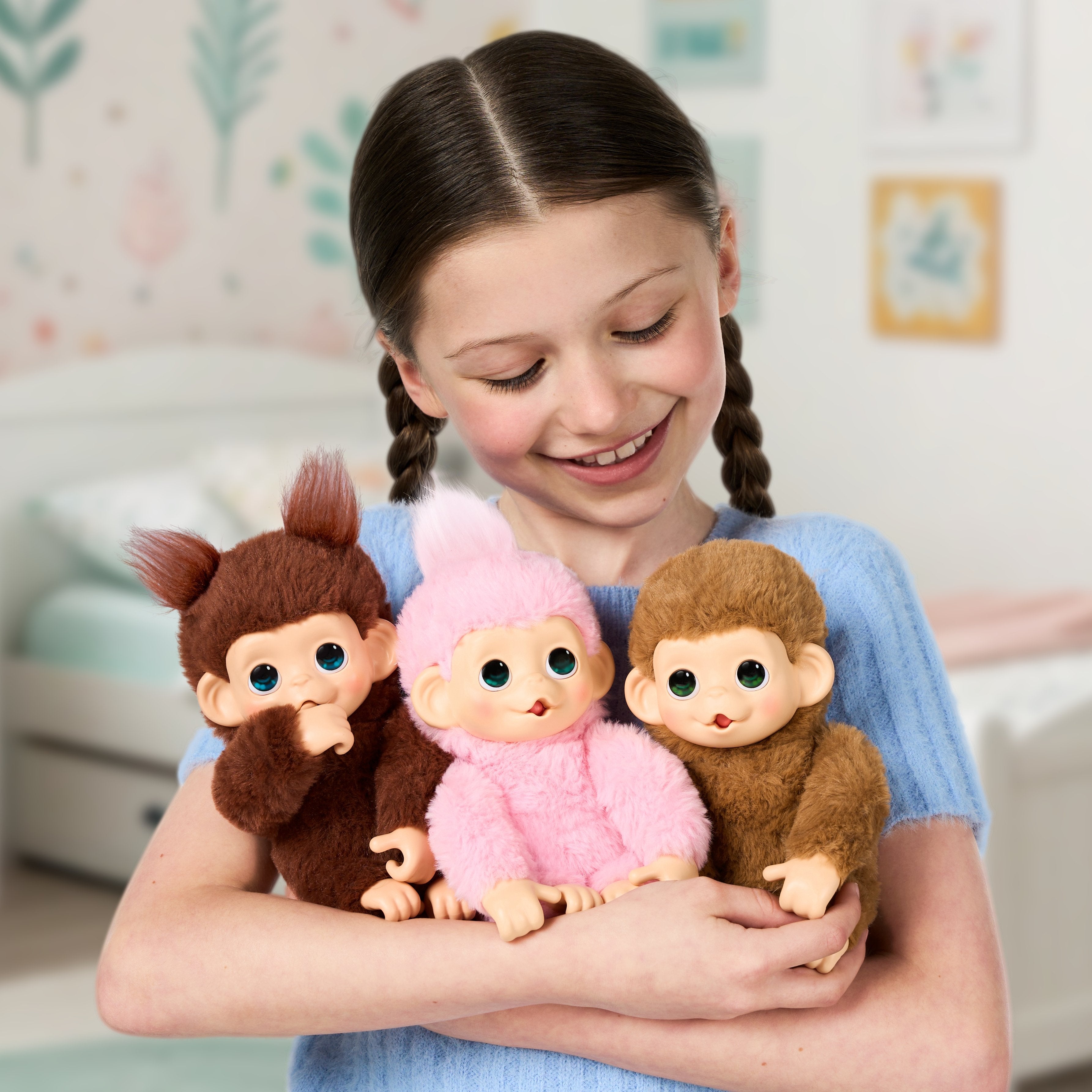Moose Toys Ltd. Little Live Pets - My Baby Monkey Minis Brown Cherri 26765