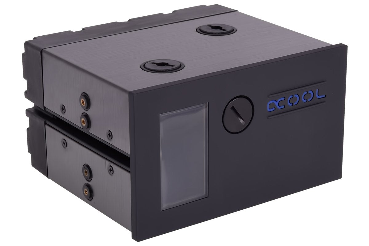 Compartimento De Hielo Alphacool, Tanque De Expansión Negro, Single Laing D5 15247