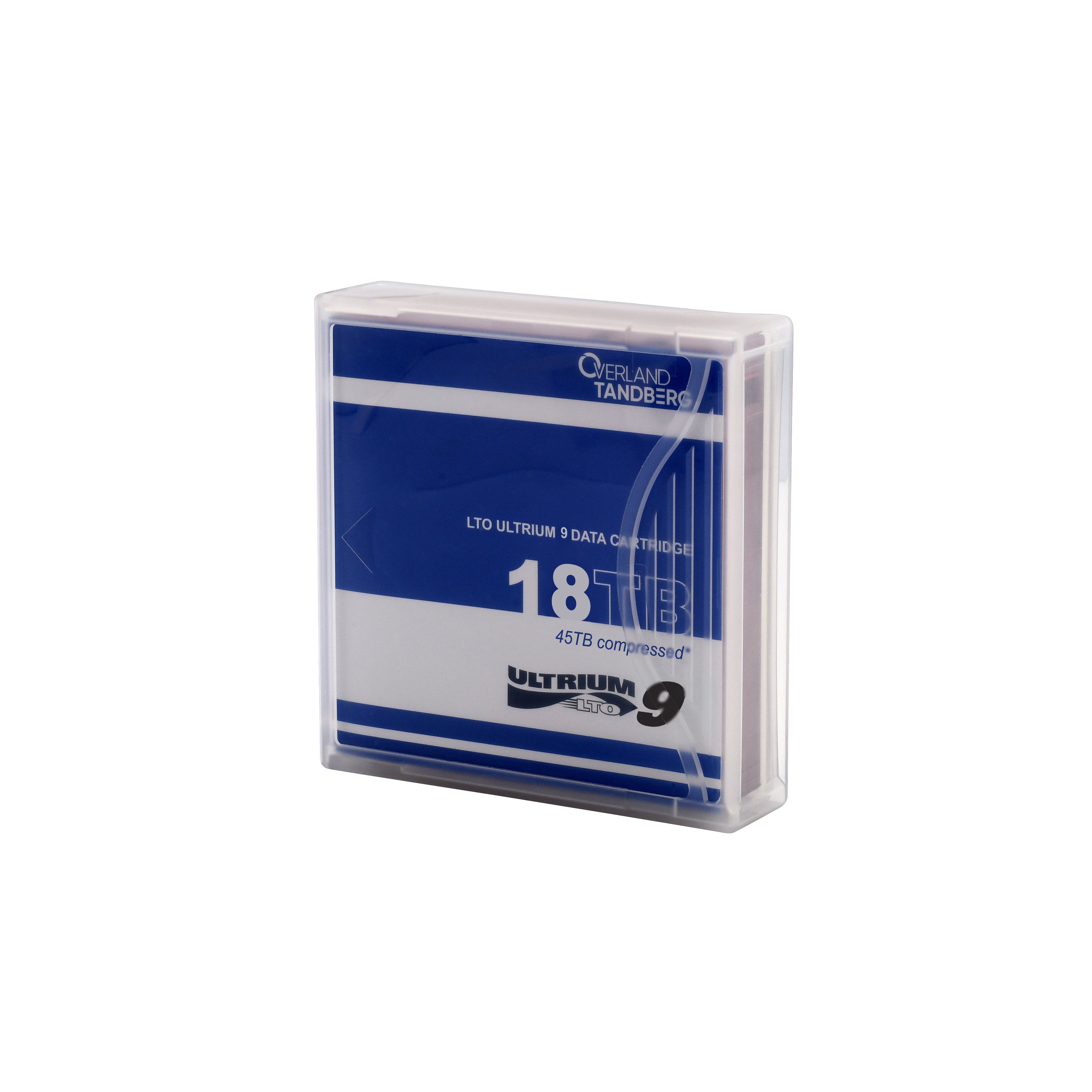 EAN 7050779101357 - Tanberg Data TANDBERG LTO-9 DATA CARTRIDGE 18/45TB UNLABELED WITH CASE 1PCS Cinta de datos virgen 18 TB imagen 1
