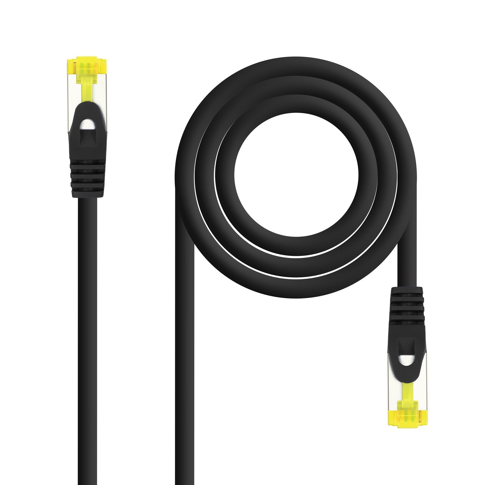 EAN 8433281009417 - Nanocable 10.20.1902-BK cable de red 2 m Cat6a SF/UTP (S-FTP) imagen 1