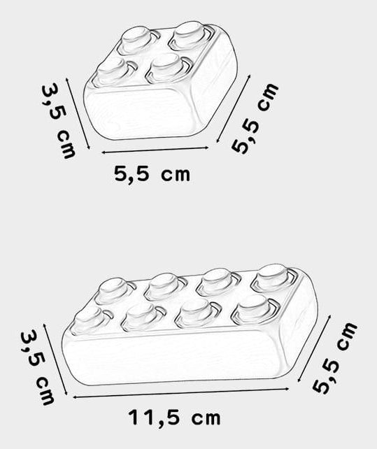 Building Blocks Junior B Ricks 60 Pcs.