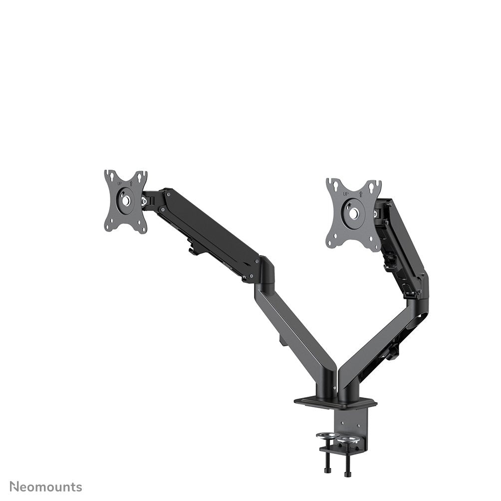 Soporte De Escritorio De Movimiento Completo Para 2 Pantallas De 17-27" 7kg Ds70-700bl2 Neomounts