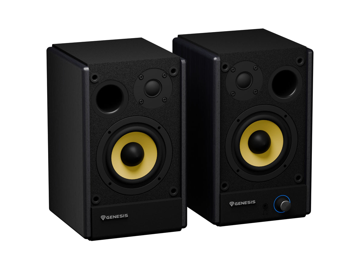 Genesis Arsen 402bt 2.0 Speakers, Black