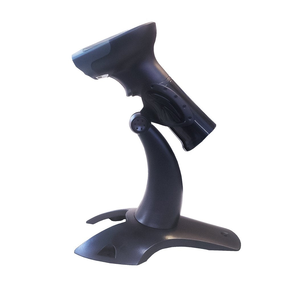 Lector De Código De Barras Láser 1d & 2d 10pos Is-300, Usb Negro, Soporte Incluido.