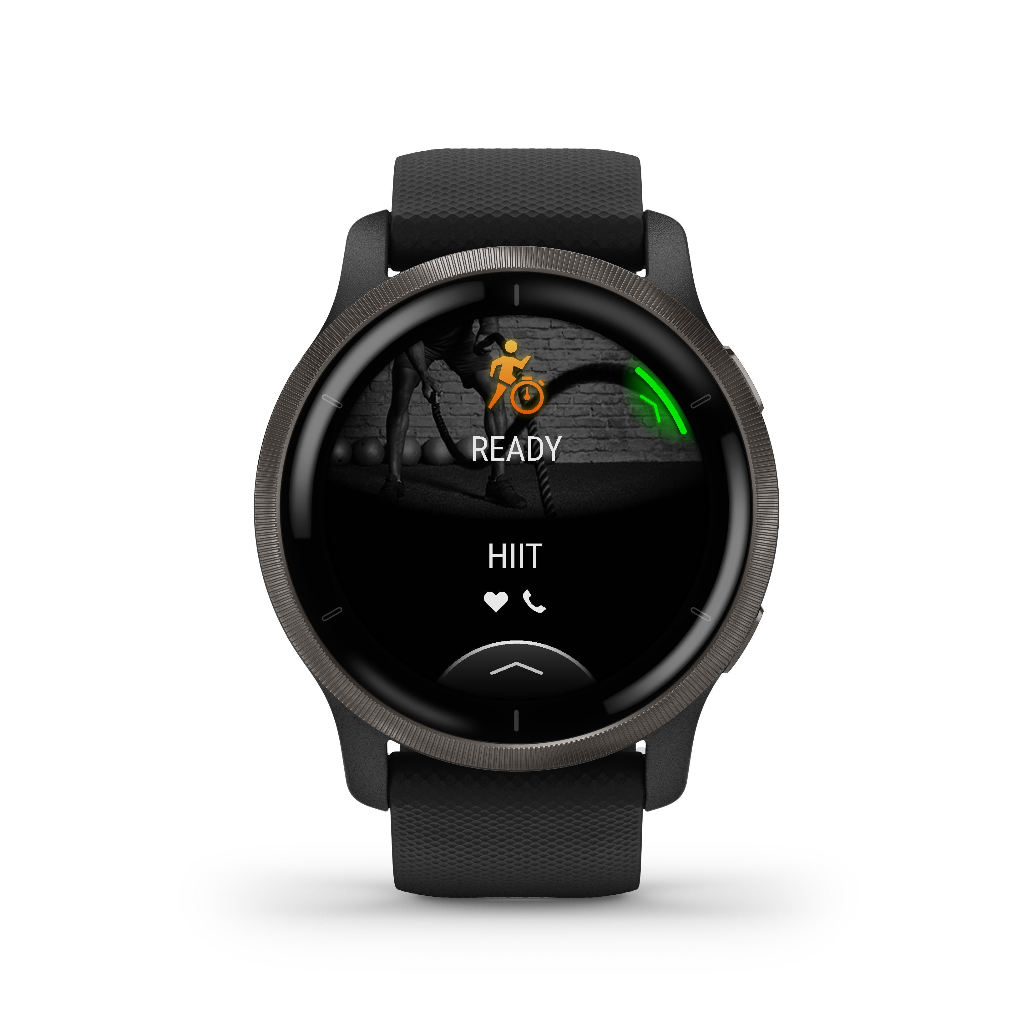 Garmin Venu 2 Negro/Pizarra Smartwatch Multideporte Wifi Gps Integrado Frecuencia Actividad Sueño 45 Mm