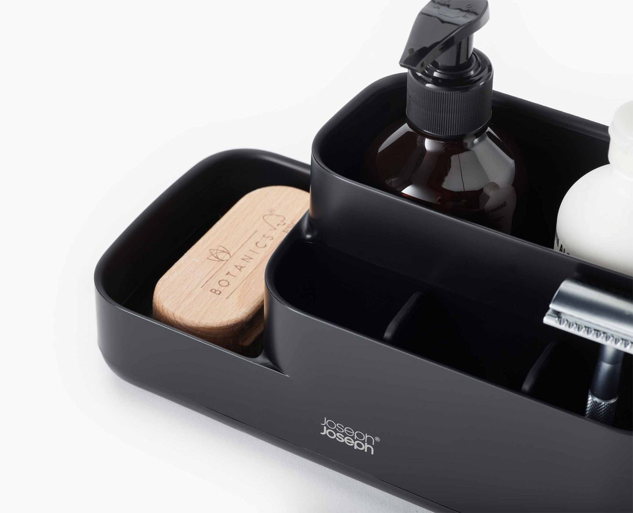 Joseph Joseph Easystore Bathroom Caddy Black