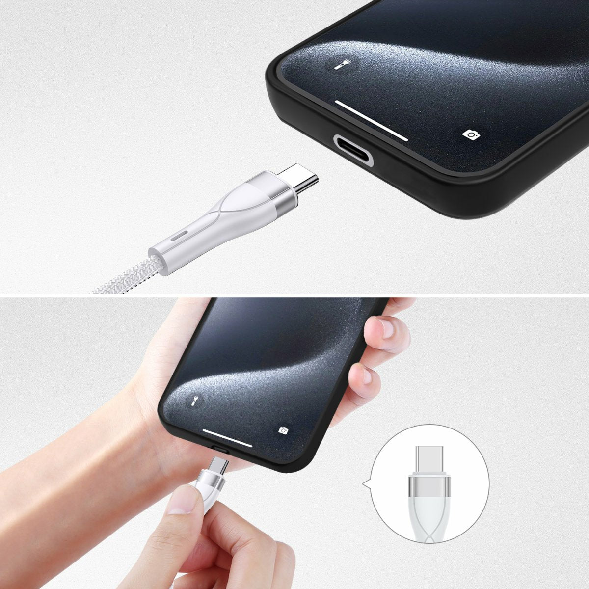EAN 5012786030107 - 4smarts 541024 cable USB 1,2 m USB A/USB C USB C/Micro USB-A/Lightning Blanco imagen 6