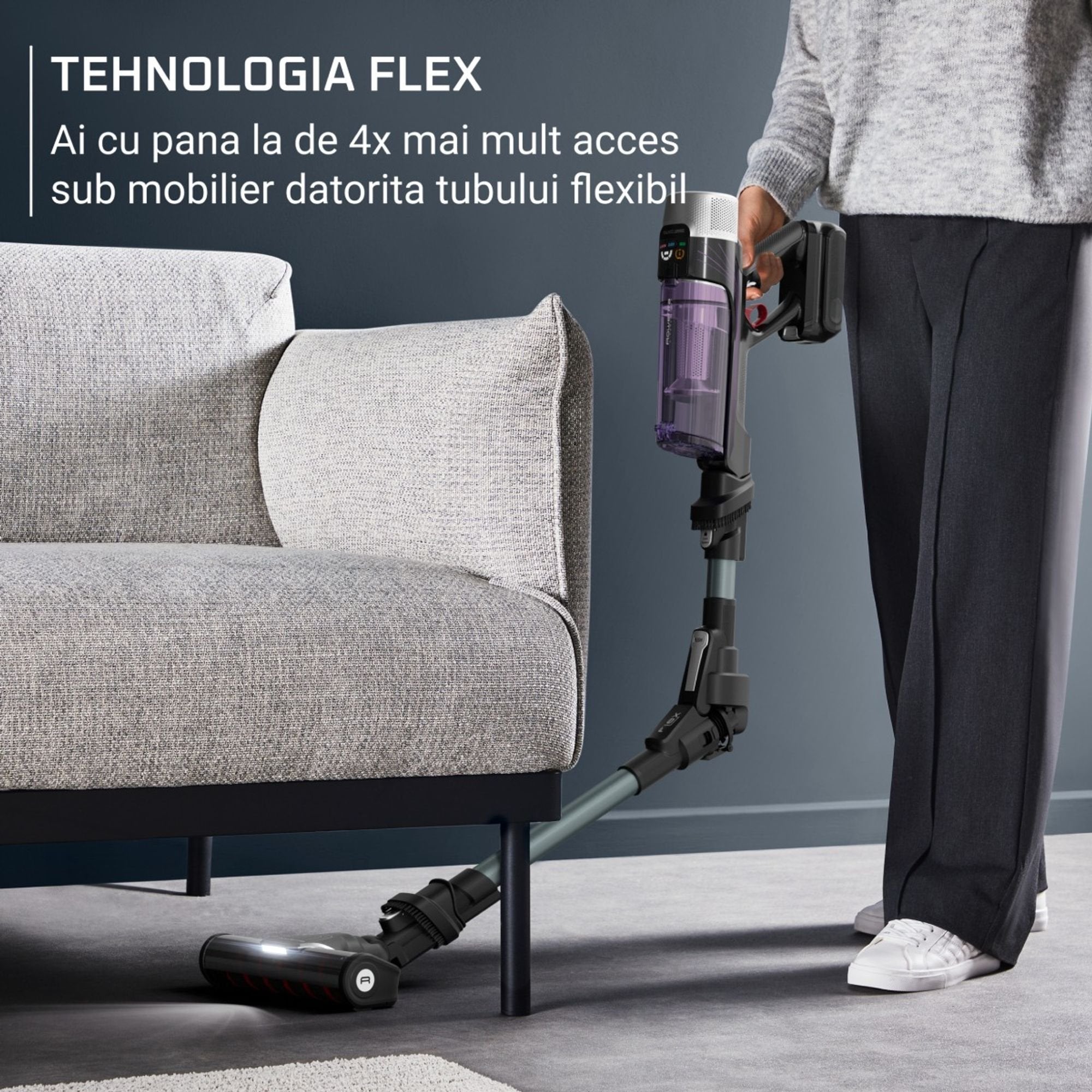 Aspirador Escoba Rowenta Rh2048wo X-Force Flex 9.60