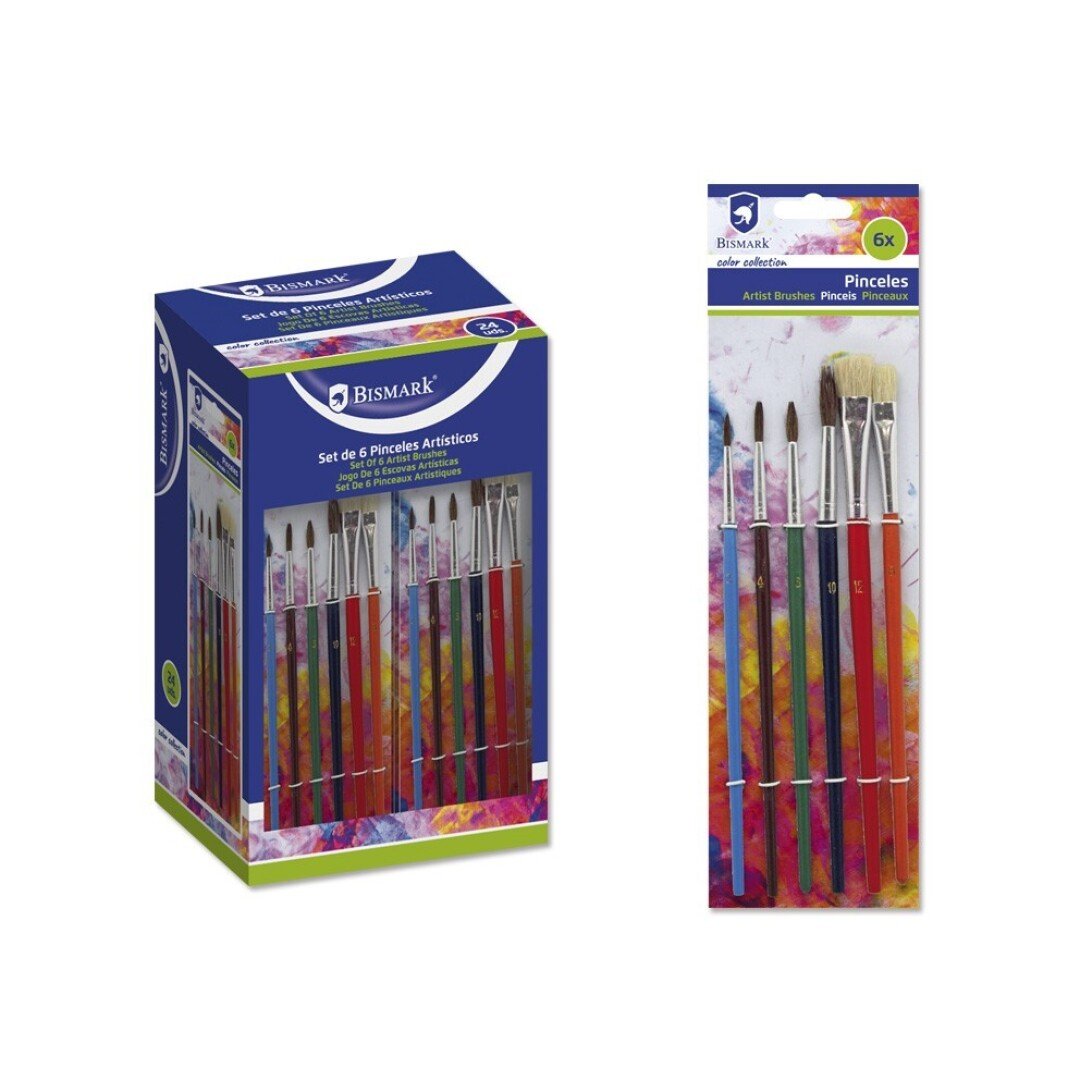 EAN 8430173260642 - Bismark 326064 pincel para bellas artes 6 pieza(s) imagen 1