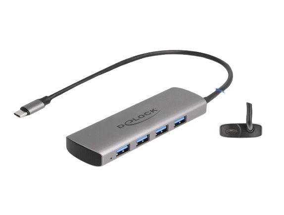 Delock Usb 10 Gbps 4 Port Usb Typ-A Hub Con Usb Tipo-C Anschluss