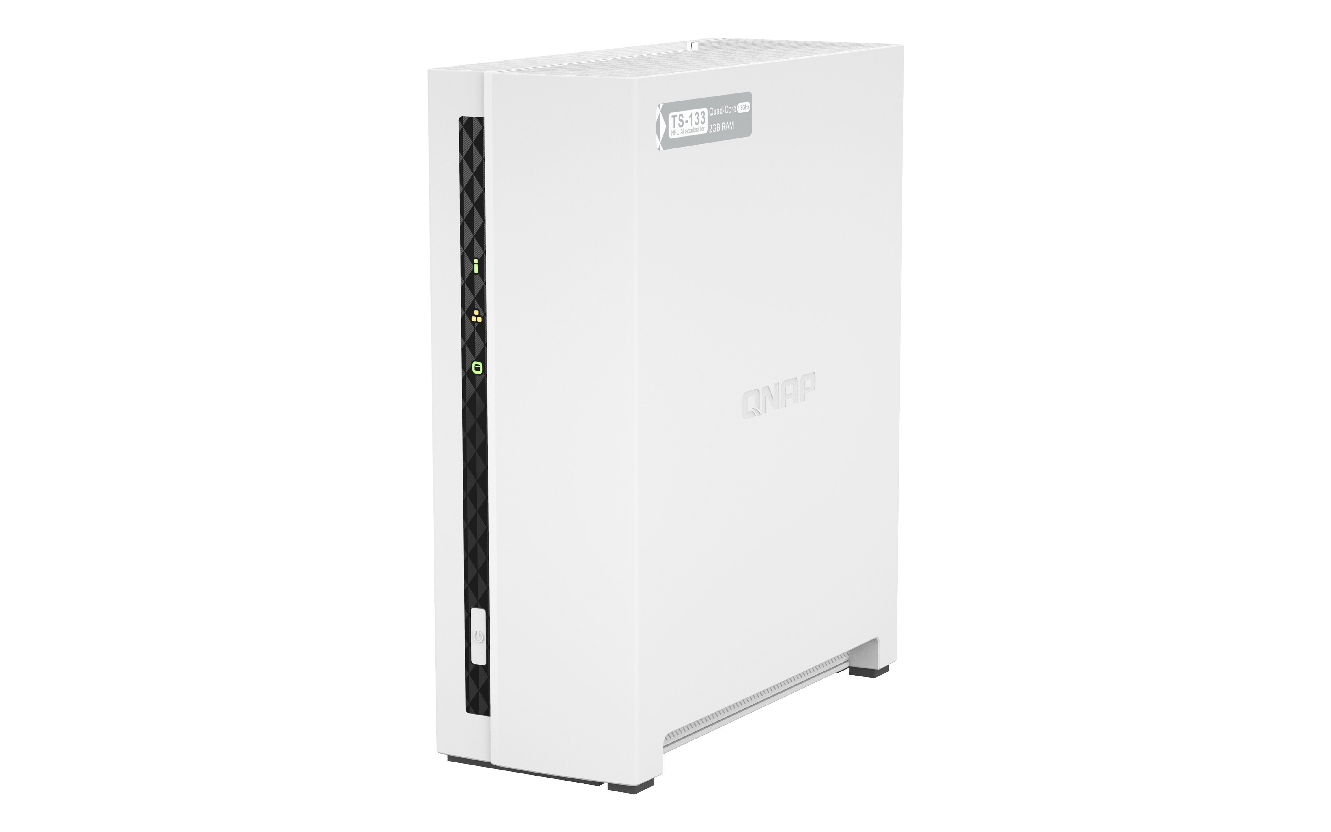 EAN 4711103080603 - QNAP TS-133 servidor de almacenamiento NAS Torre Cortex-A55 2 GB DDR4 0 TB QNAP Turbo System Blanco imagen 6