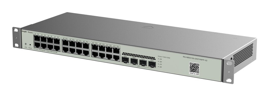 EAN 6971693278721 - Ruijie Networks RG-NBS3100-24GT4SFP-V2 switch Gestionado L2 Gigabit Ethernet (10/100/1000) Metálico imagen 3