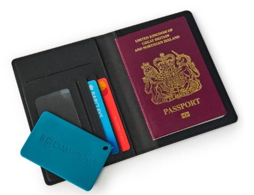 Boompods Boomcard Rechargeable Ocean Blue