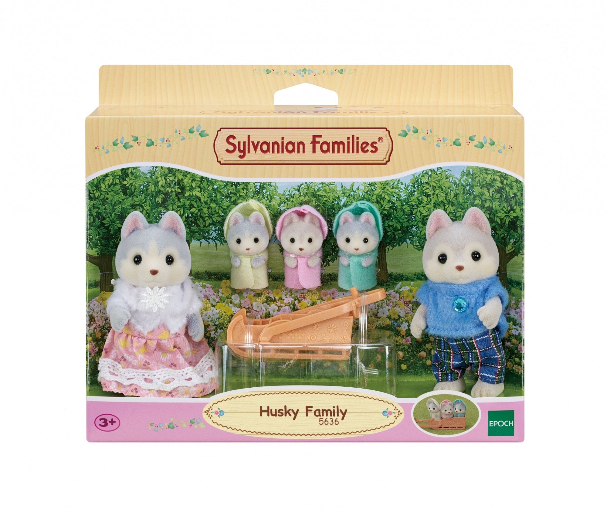 Epoch Sylvanian Families - Husky Familie 5636