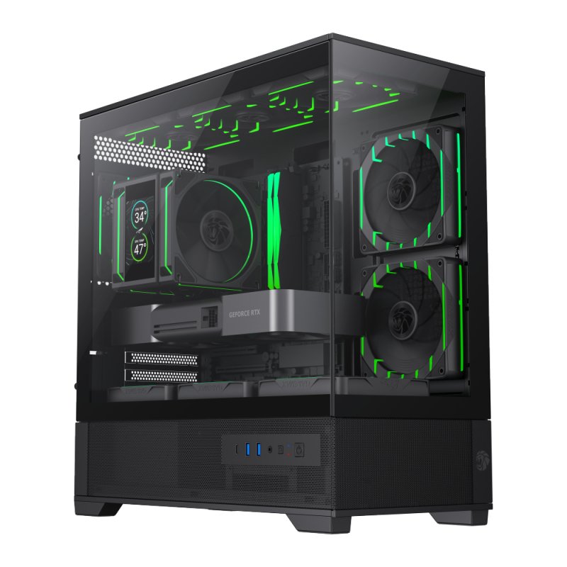 Caja Pc Gamemax  Case  Vista 2 Mb  M-Atx
