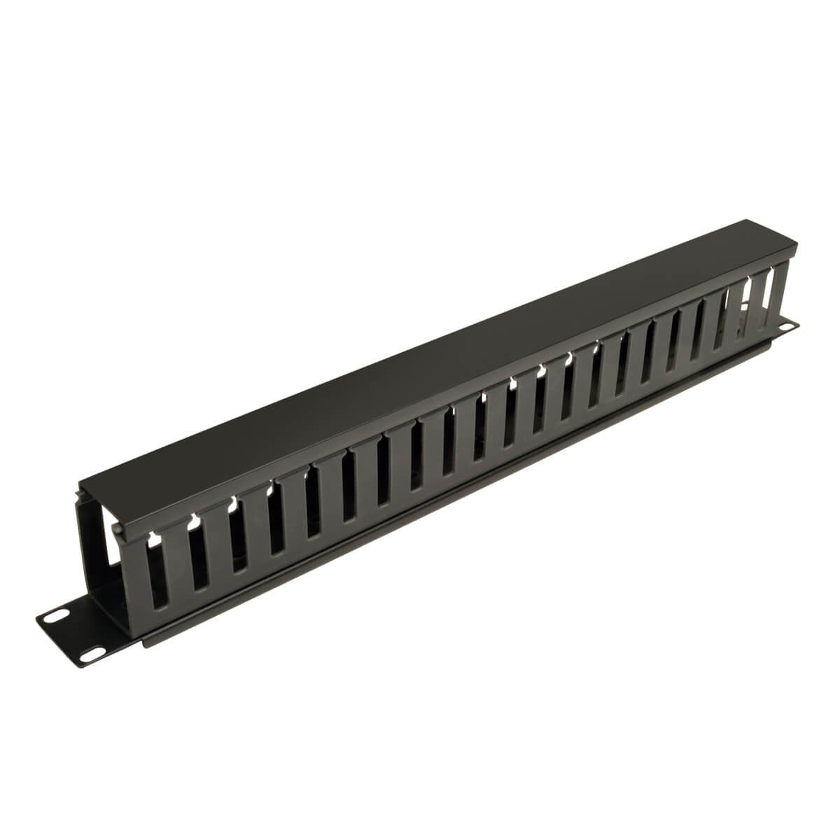 Organizador De Cables Horizontal Smartrack 1u Eaton Tripp Lite Con Conducto Para Dedos Con Cubierta