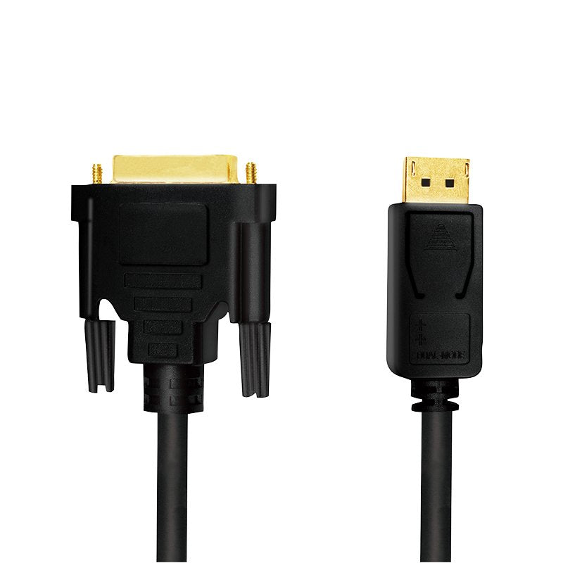 Logilink Cv0133 Adaptador De Cable De Vídeo 5 M Displayport Dvi Negro