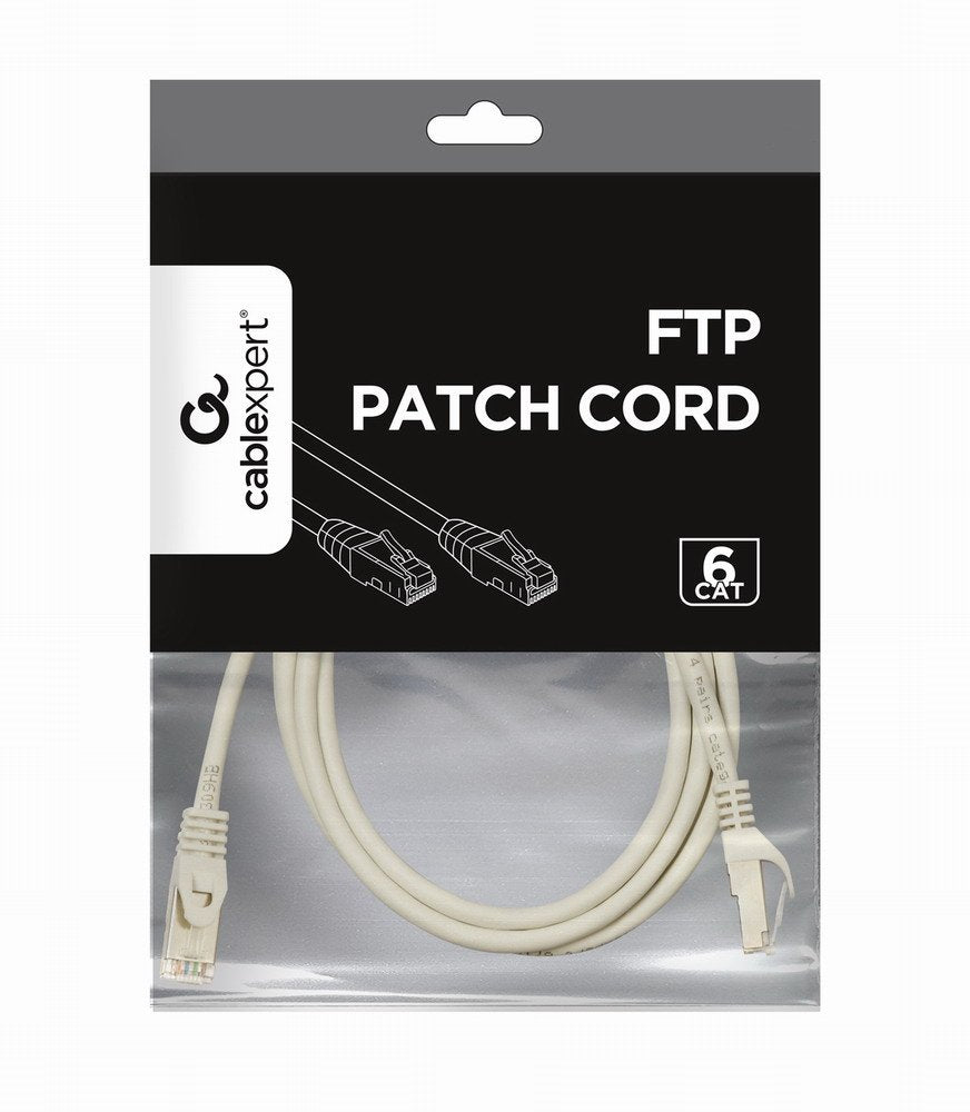 Gembird Cable De Red Ftp Cat6 Awg26 2m Gris  Pp6-2m