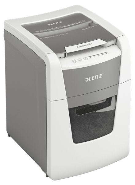 EAN 4002432124084 - Leitz 80110000 triturador de papel Corte cruzado 22 cm Gris, Blanco imagen 3