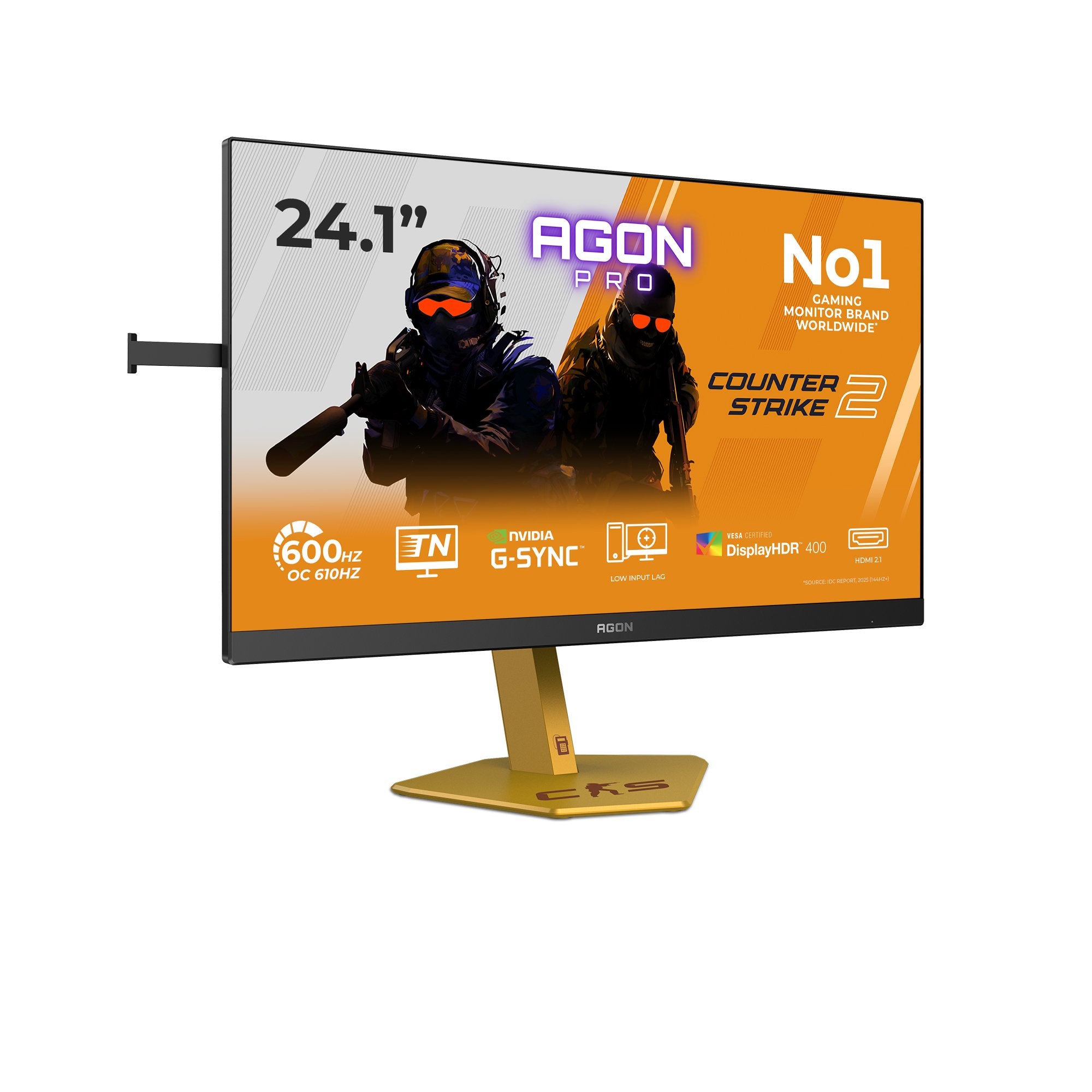 EAN 4038986143356 - AOC AGON PRO CS24A pantalla para PC 61,2 cm (24.1") 1920 x 1080 Pixeles Full HD LED Negro imagen 2
