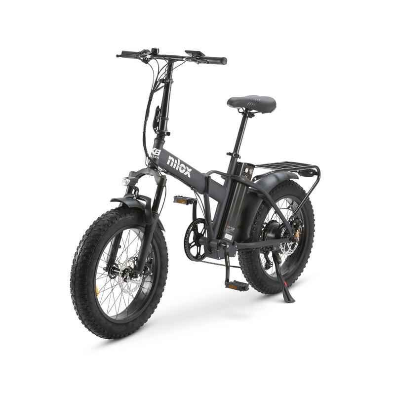 Bicicleta Eléctrica E Bike X8 Ultra 20x4p Black Bu