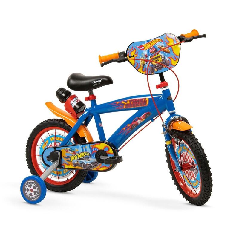 Bicicleta Infantil 14" Hot Wheels 1468 Azul