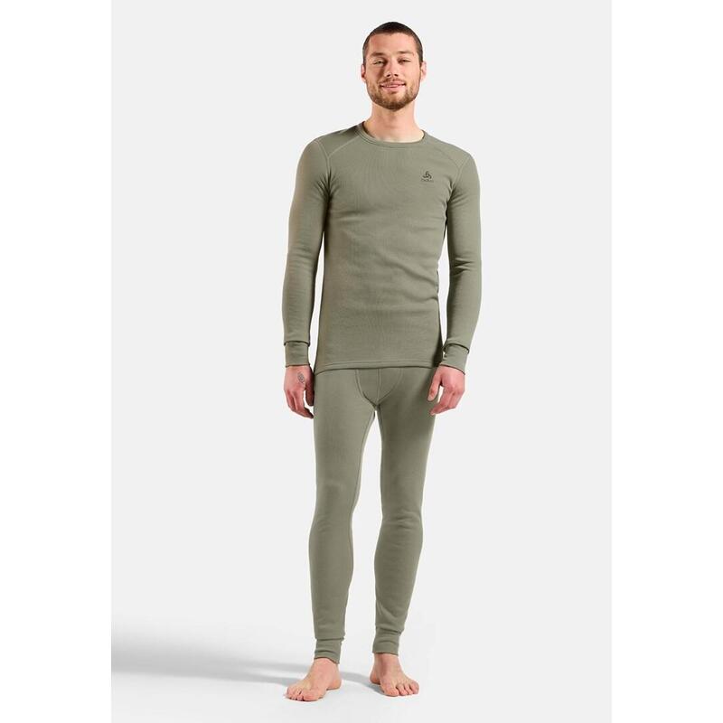 Bielizna Termoaktywna Z Dlugim Rekawem Odlo Bl Top Crew Neck L/S Active Warm Roz. M Szara