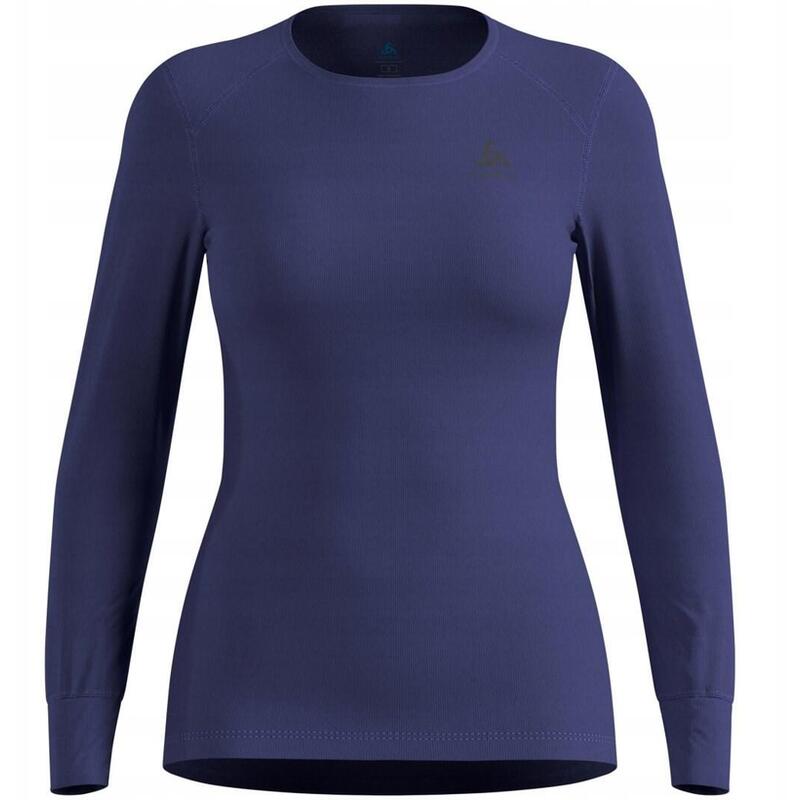 Bielizna Termoaktywna Z Dlugim Rekawem Odlo Bl Top Crew Neck L/S Active Warm Roz. S Niebieska