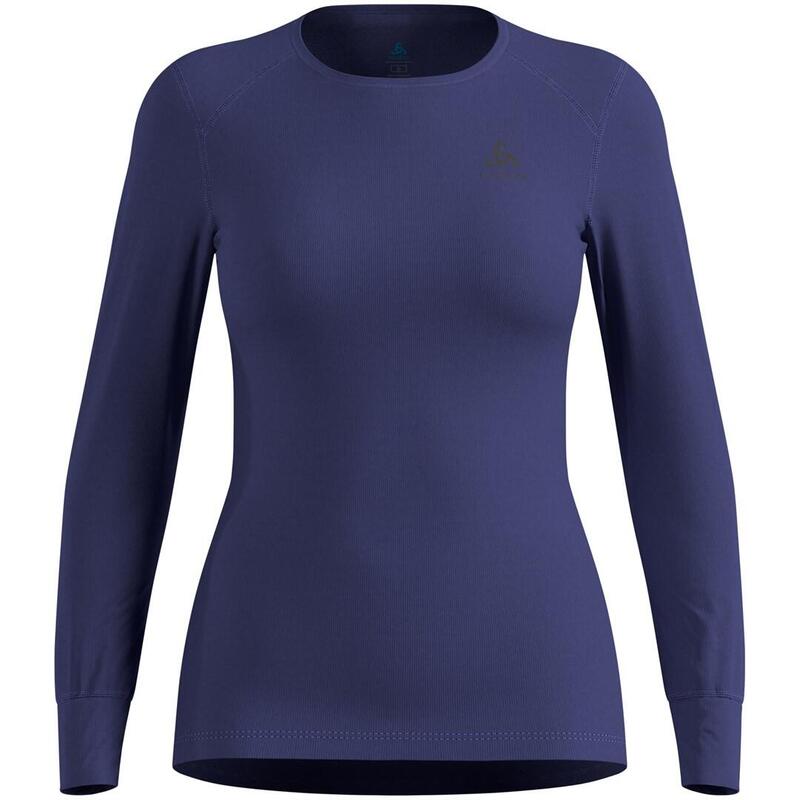 Bielizna Termoaktywna Z Dlugim Rekawem Odlo Bl Top Crew Neck S/S Active Warm Roz. M Niebieska