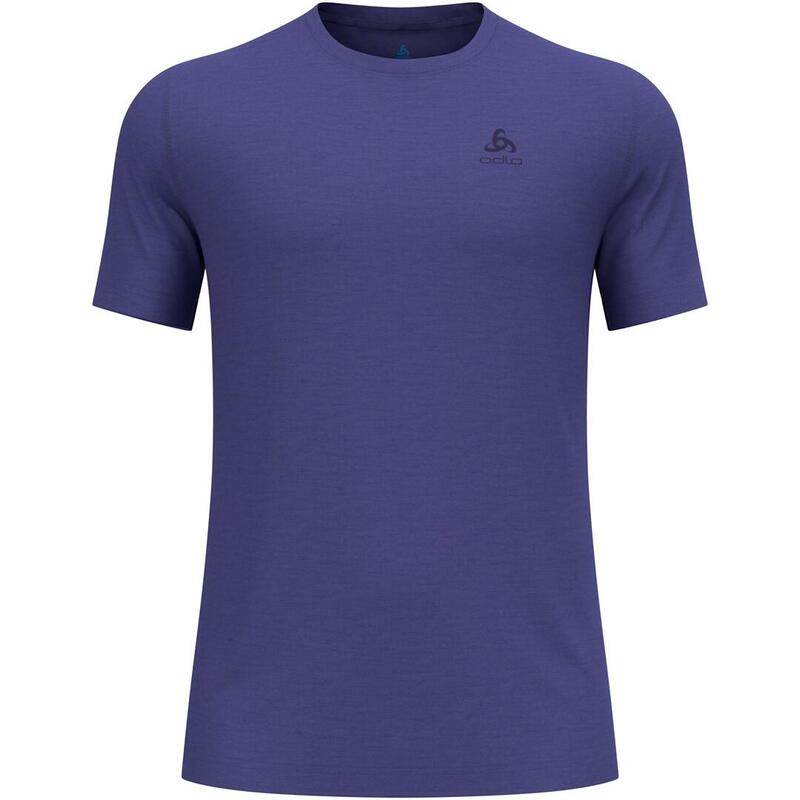 Bielizna Termoaktywna Z Krótkim Rekawem Odlo Bl Top Crew Neck L/S Merino 160 Roz. S Niebieska