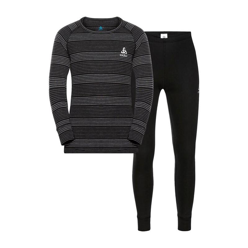 Bielizna Termoaktywna - Zestaw Odlo Set Active Warm Special Set Roz. L Ciemnoszara