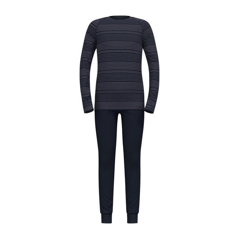 Bielizna Termoaktywna - Zestaw Odlo Set Active Warm Special Set Roz. M Granatowa