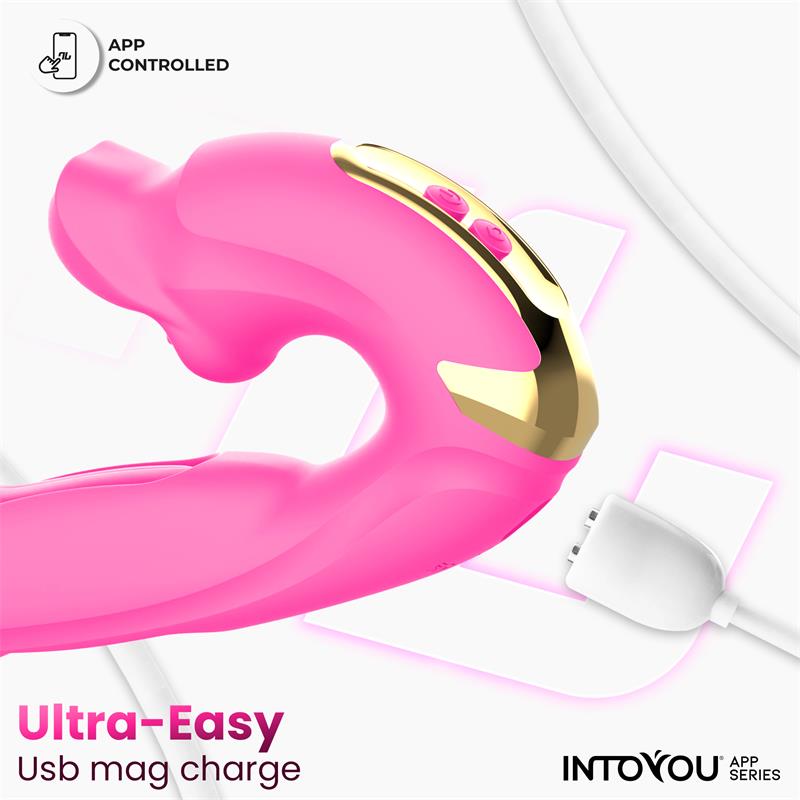 Bimby Vibrador Con Mordisqueo Y Lengua Doble Tapping Con App